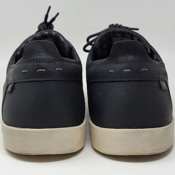 Chaco Men\'s Davis Lace Black Leather Casual Sneakers Shoes Size 14 US J106259 main image 6